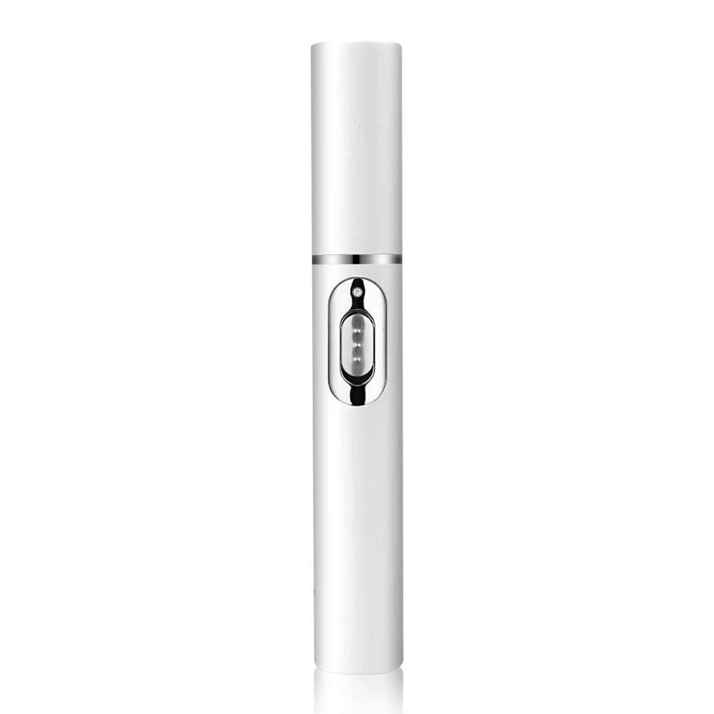 Blue Light Facial Machine Acne Wrinkle Removal Laser Pen Skin Spots Wrinkle Removal Treatment Acne Laser Pen Massage Relax
