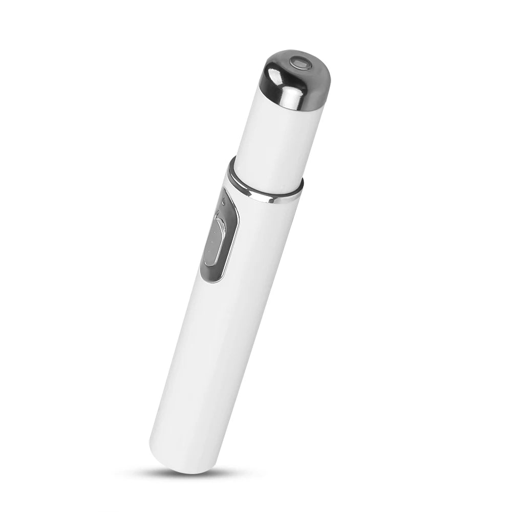 Blue Light Facial Machine Acne Wrinkle Removal Laser Pen Skin Spots Wrinkle Removal Treatment Acne Laser Pen Massage Relax