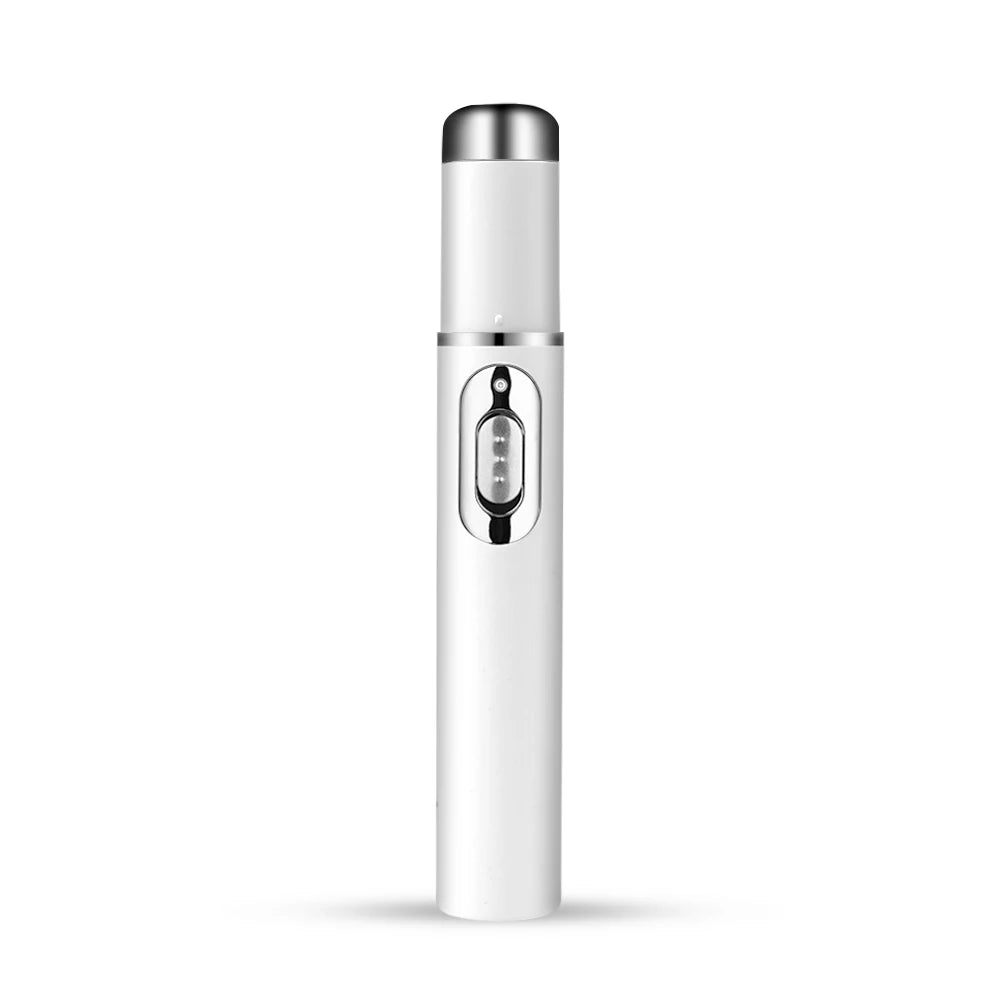 Blue Light Facial Machine Acne Wrinkle Removal Laser Pen Skin Spots Wrinkle Removal Treatment Acne Laser Pen Massage Relax