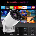 Mini Projecteur Portable Full HD 1080P – Cinéma à domicile, camping & gaming