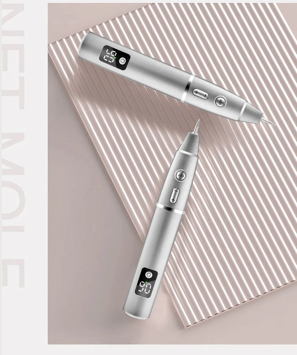 15 Level Plasma Pen Face Cleaner Freckle Black Dot Papilloma Warts Mole Pimples Removal  Blackhead Remover Beauty Skin Care Tool