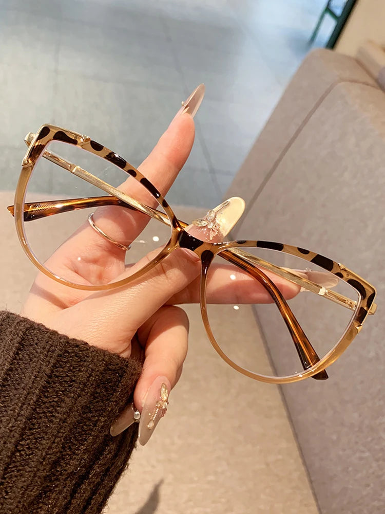 Photosensitive Color Change Fashion Casual Men And Women Same Style Optical Frame Trendy Simple And Versatile Frame 8809