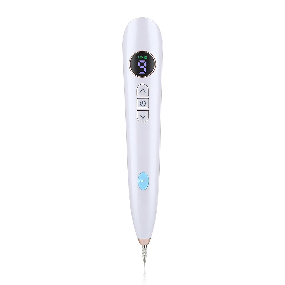 Professional Plasma Pen 9-Level Skin Face Wart Tag Household Black Dots Tattoo Freckle Remover Beauty Instrument LED Screen