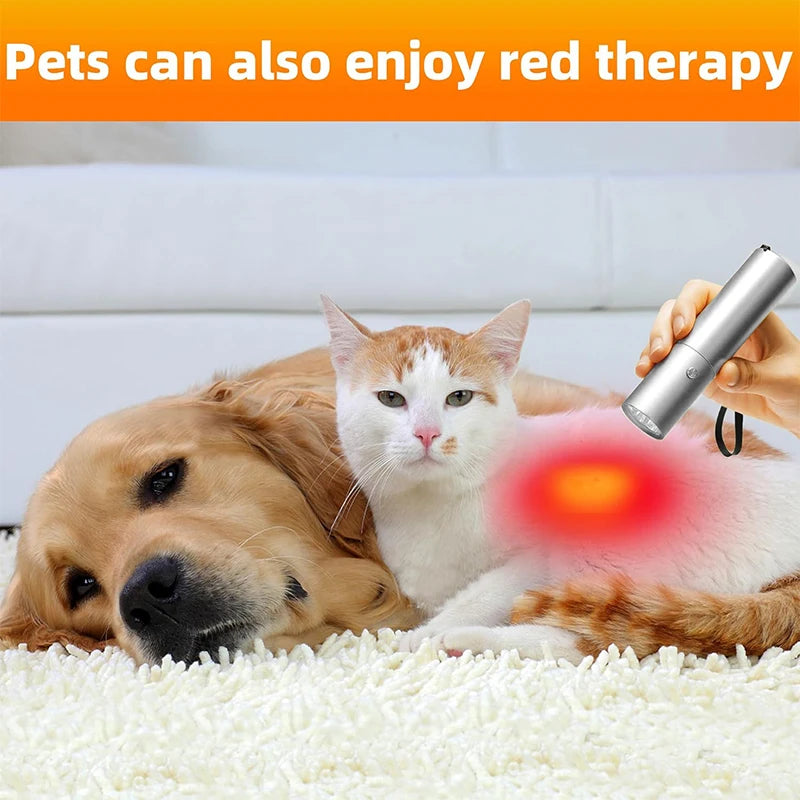 Red Light Therapy Device Pen for Body Therapy Skin Care Health 630nm, 660 nm, 710 nm, 850nm, 900nm Near Infrared Lamp