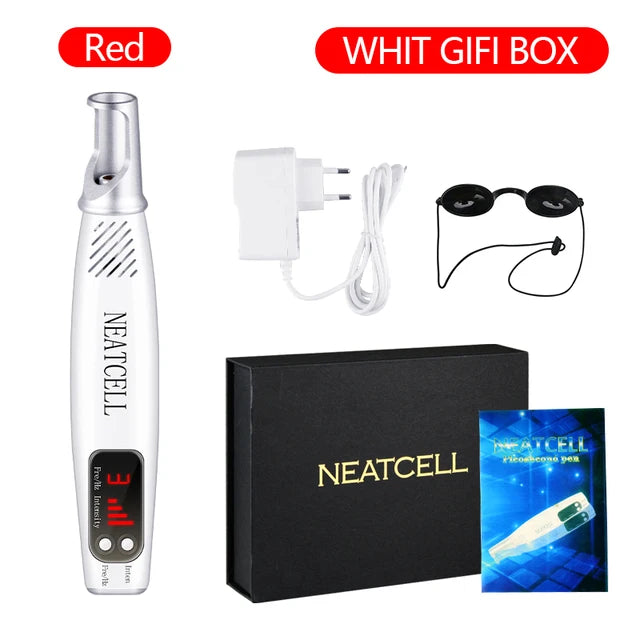 Picosecond Laser Pointer for Mole Removal  Dark Spot Removal Pen Tattoo Acne Skin Pigment Portable Removal Machine Beauty Device