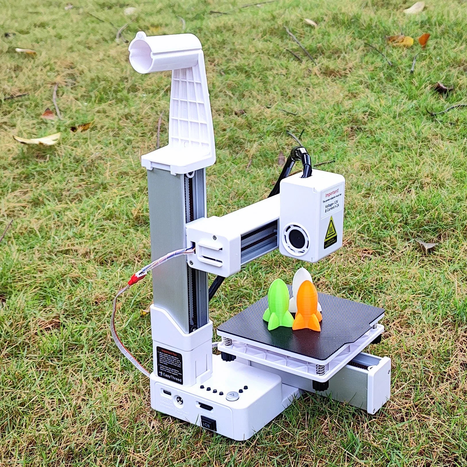 EasyThreed 3D Printer  Entry Level  Compatible with PLA TPU 1.75mm Filament  include Power Adaptor.