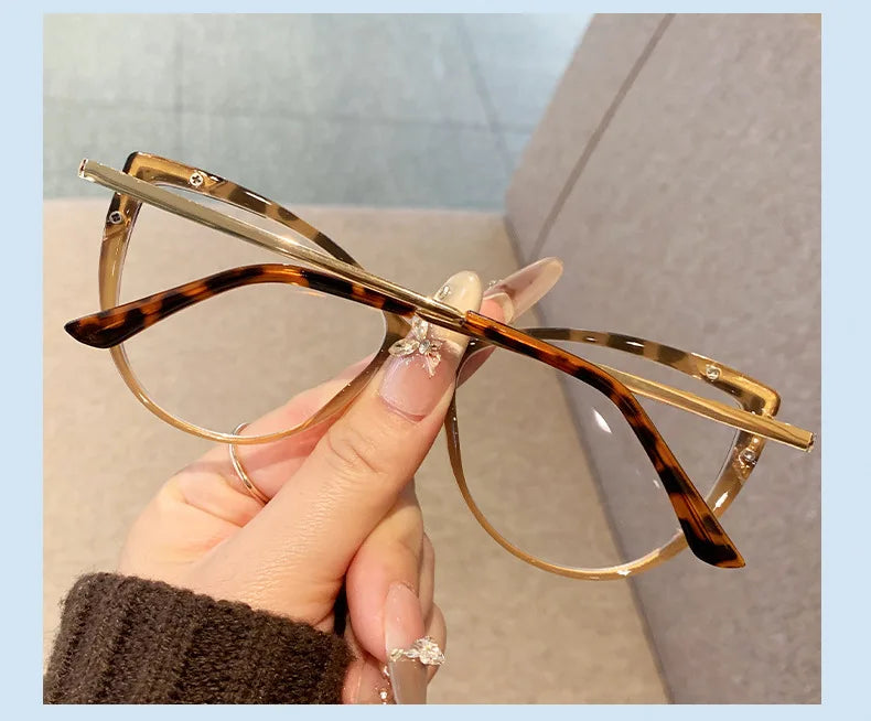 Photosensitive Color Change Fashion Casual Men And Women Same Style Optical Frame Trendy Simple And Versatile Frame 8809