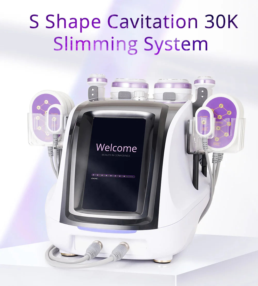 30K Cavitation & RF Machine - Professional for Body and Facial Care (Salon/Spa)