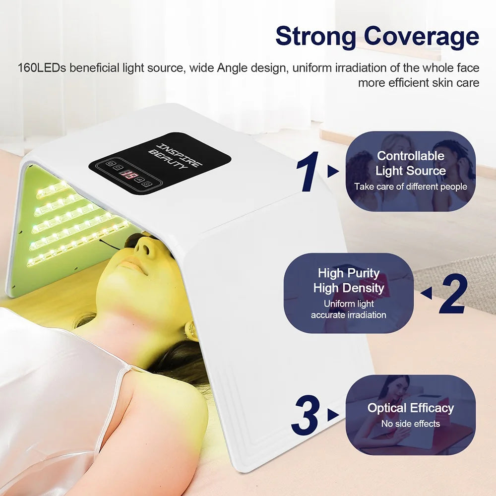 7 Colors LED Mask Nano Water Sprayer PDT Skin Rejuvenation Moisturizing Facial Body Beauty Spa Body Mist