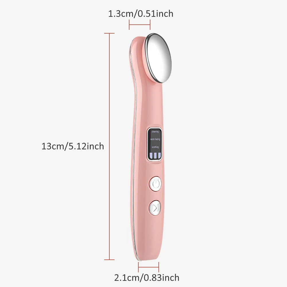 Vibration Red Light Eye Massager Pen Hot Compress Beauty Anti Wrinkles Eye Lifting Wand Eye Care for Dark Circles Eye Bag Reduce