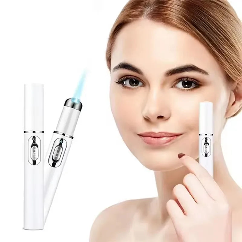 Blue Light Therapy Acne Laser Pen LED Face Light Therapy For Scar Wrinkle Removal Treatment Device Skin Care Beauty Equipment