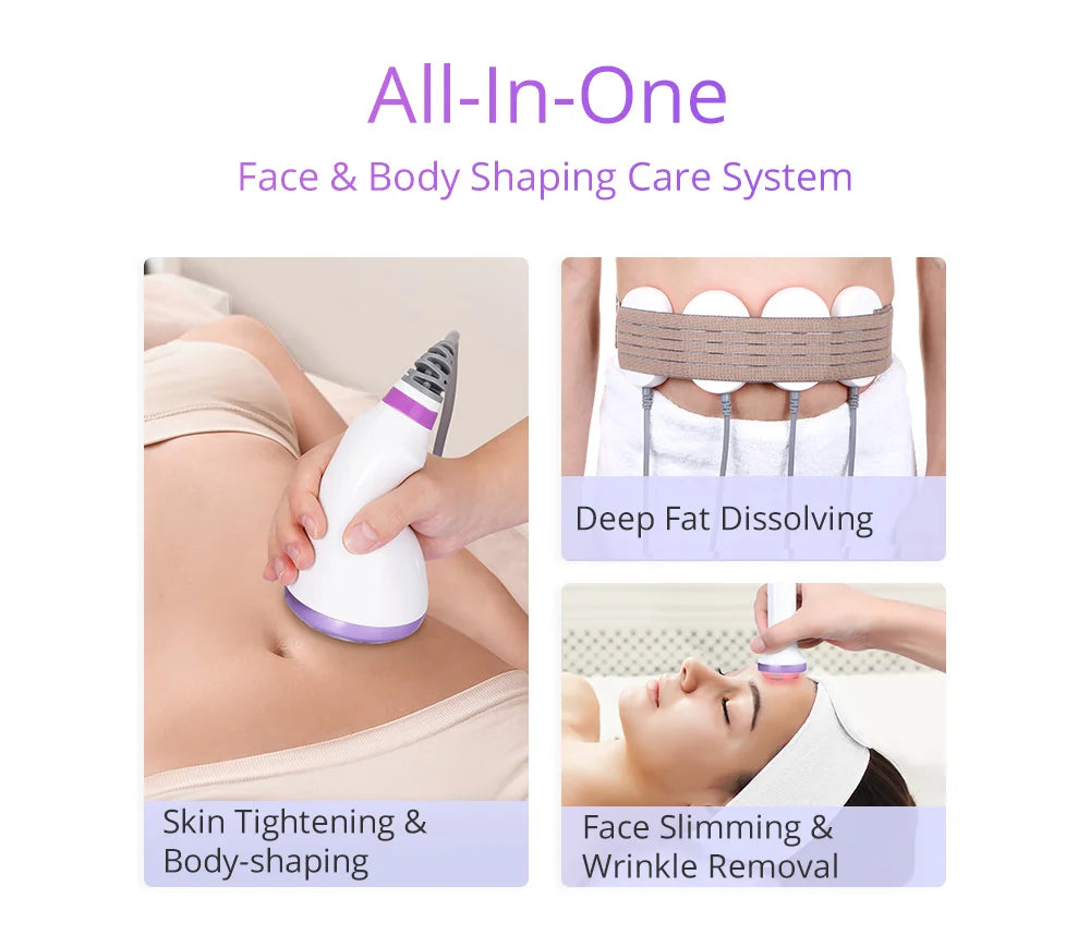 30K Cavitation & RF Machine - Professional for Body and Facial Care (Salon/Spa)
