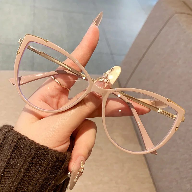 Photosensitive Color Change Fashion Casual Men And Women Same Style Optical Frame Trendy Simple And Versatile Frame 8809